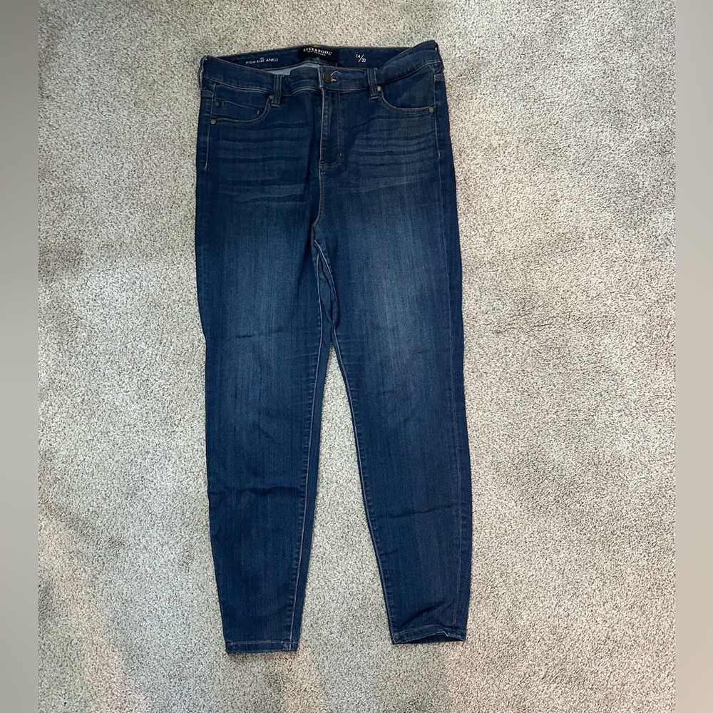 Liverpool Women's Dark Blue Skinny Jeans